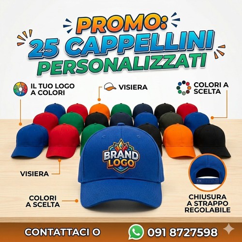 Cappellini personalizzati con - personalizzati,