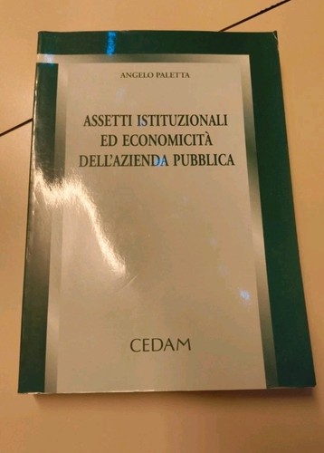 Cedam angelo paletta - angelo, assetti