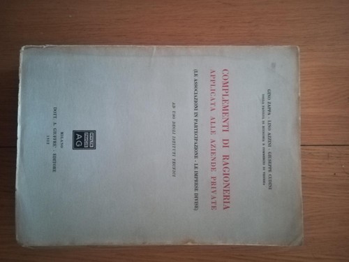 Complementi ragioneria - di,