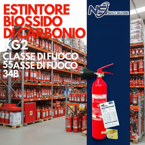 Estintore 2kg co2 - estintore,
